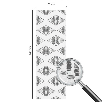 Diamante geometrice Folie geam să nu se vadă din exterior