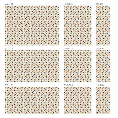 Model de frunze Folie decorativă geam vitraliu