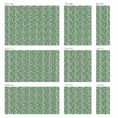 Armonie verde Folie opacă geam cu model vitraliu