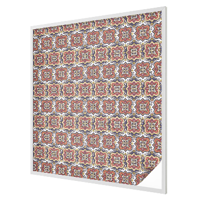 Ornament floral Folie autocolantă geam