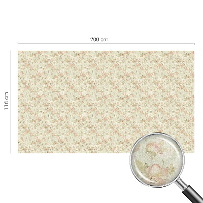 Eleganță florală Folie decorativă geam vitraliu