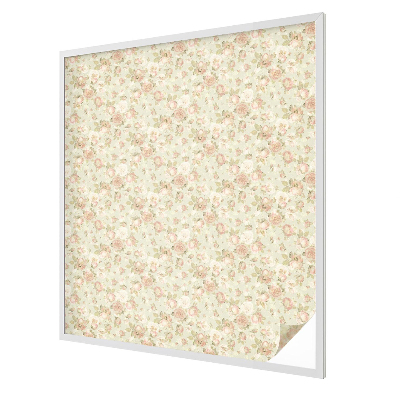 Eleganță florală Folie decorativă geam vitraliu