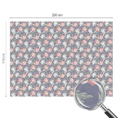 Eleganță florală Folie geam să nu se vadă din exterior