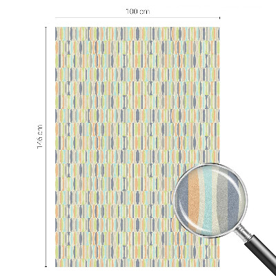 Modele ovale Folie geam intimitate model vitraliu