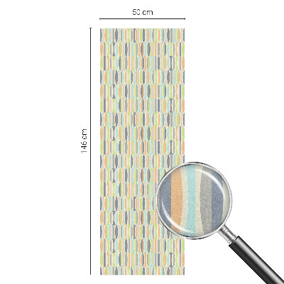 Modele ovale Folie geam intimitate model vitraliu