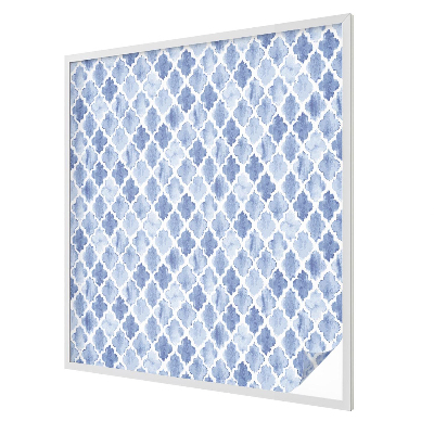 Eleganța acuarelei Folie opacă geam cu model vitraliu