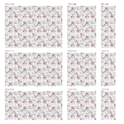 Frunze de trandafir Folie opacă geam cu model vitraliu