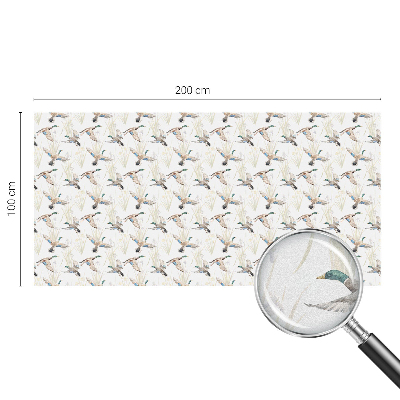 Păsări în natură Folie autocolantă geam