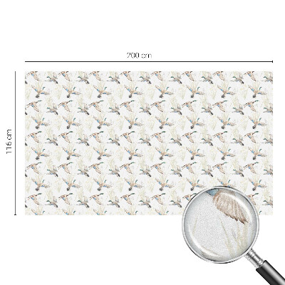 Păsări în natură Folie autocolantă geam