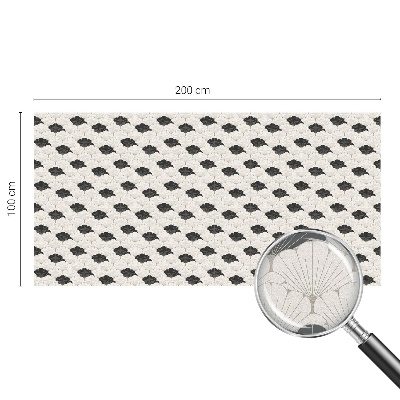 Ventilatoare contrastante Folie decorativă geam vitraliu