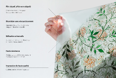 Ventilatoare contrastante Folie decorativă geam vitraliu