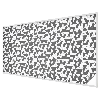 Iluzii geometrice Folie geam intimitate model vitraliu