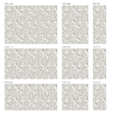 Ornament vegetal Folie opacă geam cu model vitraliu