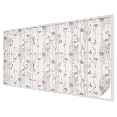 Frunze elegante Folie geam să nu se vadă din exterior