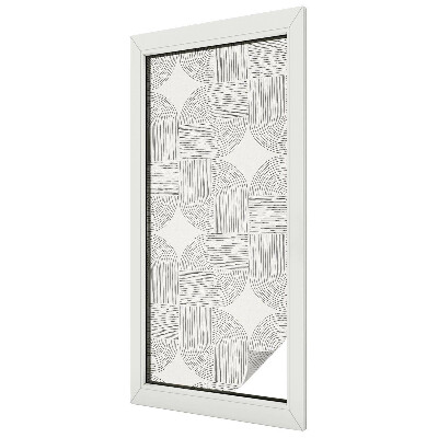 Simetrie pașnică Folie geam să nu se vadă din exterior