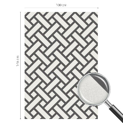 Intercalarea dreptunghiurilor Folie autocolantă geam