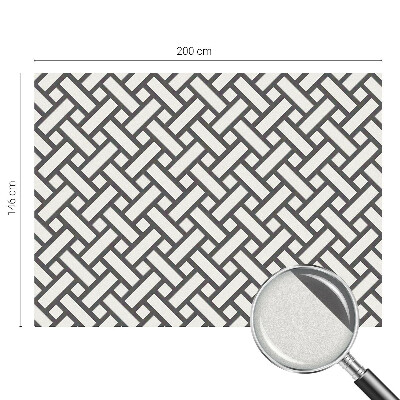 Intercalarea dreptunghiurilor Folie autocolantă geam