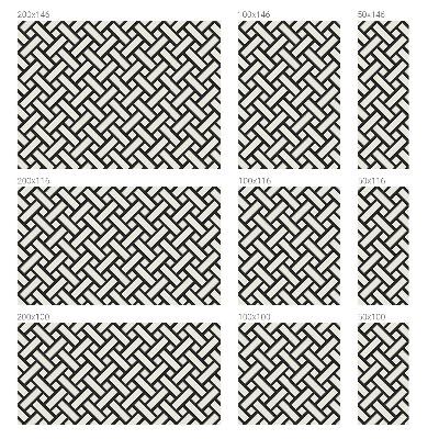 Intercalarea dreptunghiurilor Folie autocolantă geam