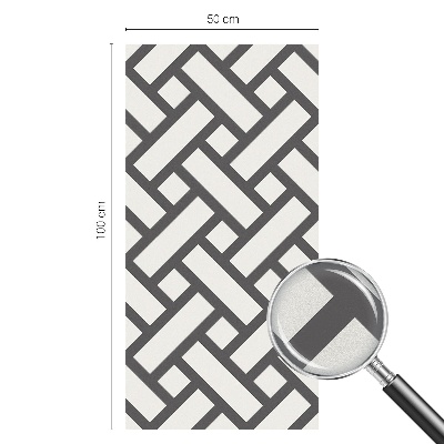 Intercalarea dreptunghiurilor Folie autocolantă geam