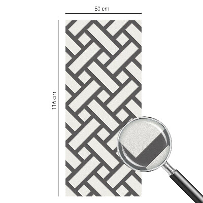 Intercalarea dreptunghiurilor Folie autocolantă geam