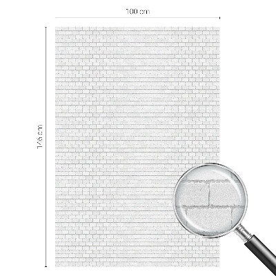 Textură de cărămidă Folie decorativă geam vitraliu