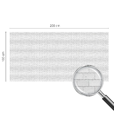 Textură de cărămidă Folie decorativă geam vitraliu