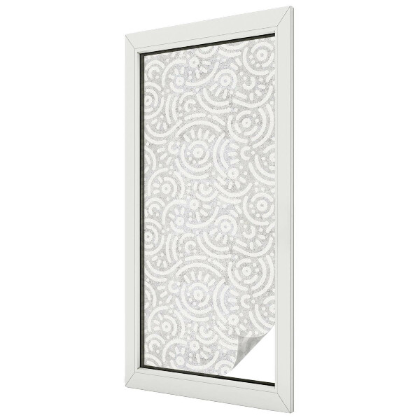 Abstracție geometrică Folie autocolantă geam