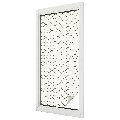 Eleganță simplă Folie geam intimitate model vitraliu