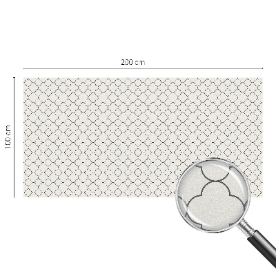 Eleganță simplă Folie geam intimitate model vitraliu