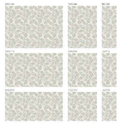 Eleganță frunzișoasă Folie autocolantă geam