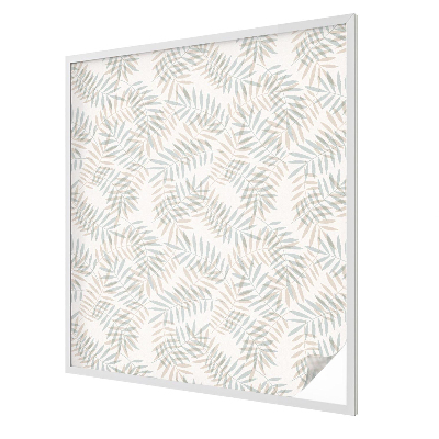 Eleganță frunzișoasă Folie autocolantă geam