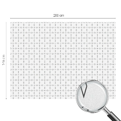 Forme de romb Folie opacă geam cu model vitraliu