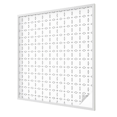 Forme de romb Folie opacă geam cu model vitraliu