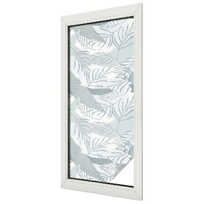 Frunze subtile Folie geam intimitate model vitraliu