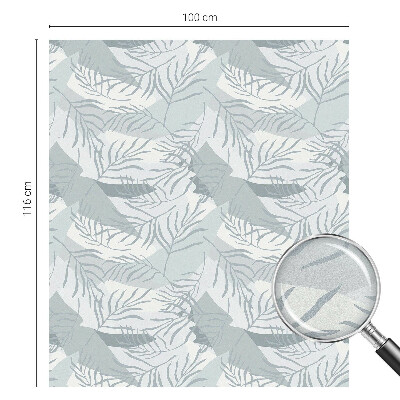 Frunze subtile Folie geam intimitate model vitraliu