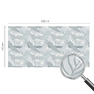 Frunze subtile Folie geam intimitate model vitraliu