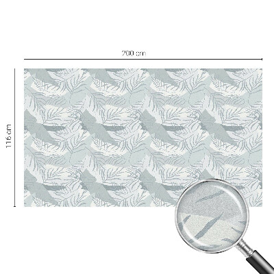 Frunze subtile Folie geam intimitate model vitraliu