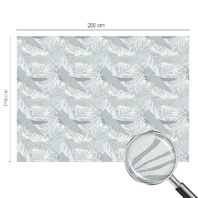 Frunze subtile Folie geam intimitate model vitraliu