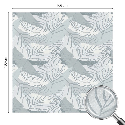 Frunze subtile Folie geam intimitate model vitraliu