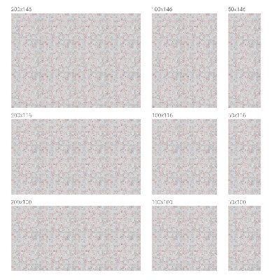 Mozaic de piatră Folie opacă geam cu model vitraliu