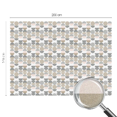 Modele geometrice Folie geam să nu se vadă din exterior