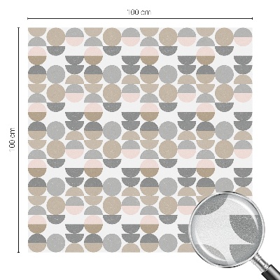 Modele geometrice Folie geam să nu se vadă din exterior