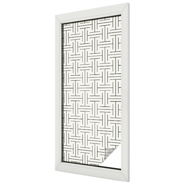 Împletitură simetrică Folie autocolantă geam