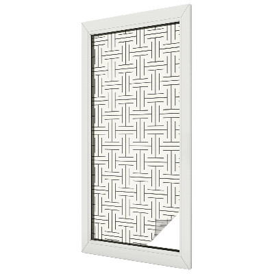 Împletitură simetrică Folie autocolantă geam