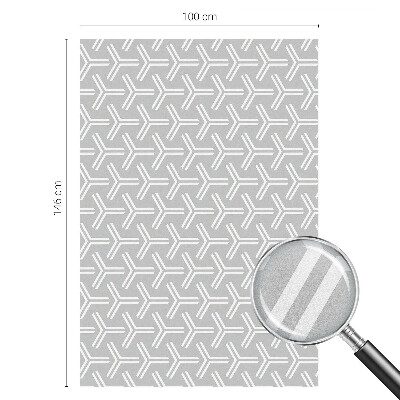 Linii minimaliste Folie geam să nu se vadă din exterior