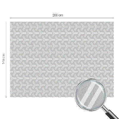 Linii minimaliste Folie geam să nu se vadă din exterior