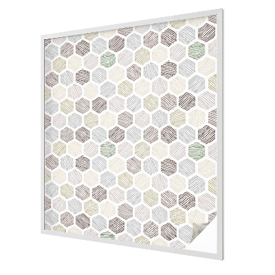 Unde geometrice Folie autocolantă geam