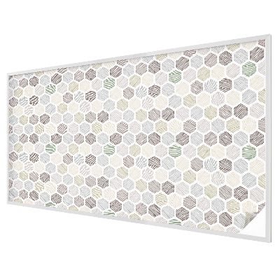 Unde geometrice Folie autocolantă geam