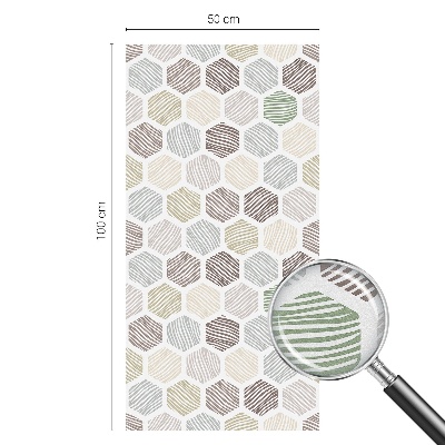 Unde geometrice Folie autocolantă geam