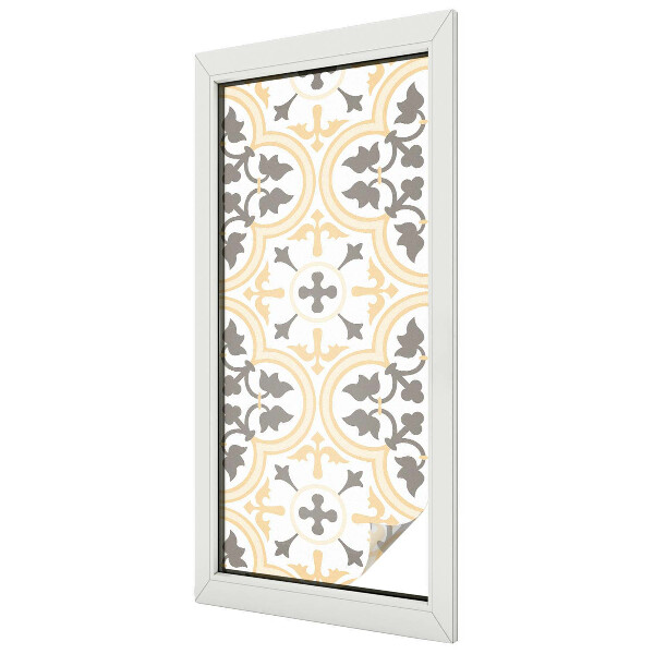 Modele de plante Folie geam intimitate model vitraliu